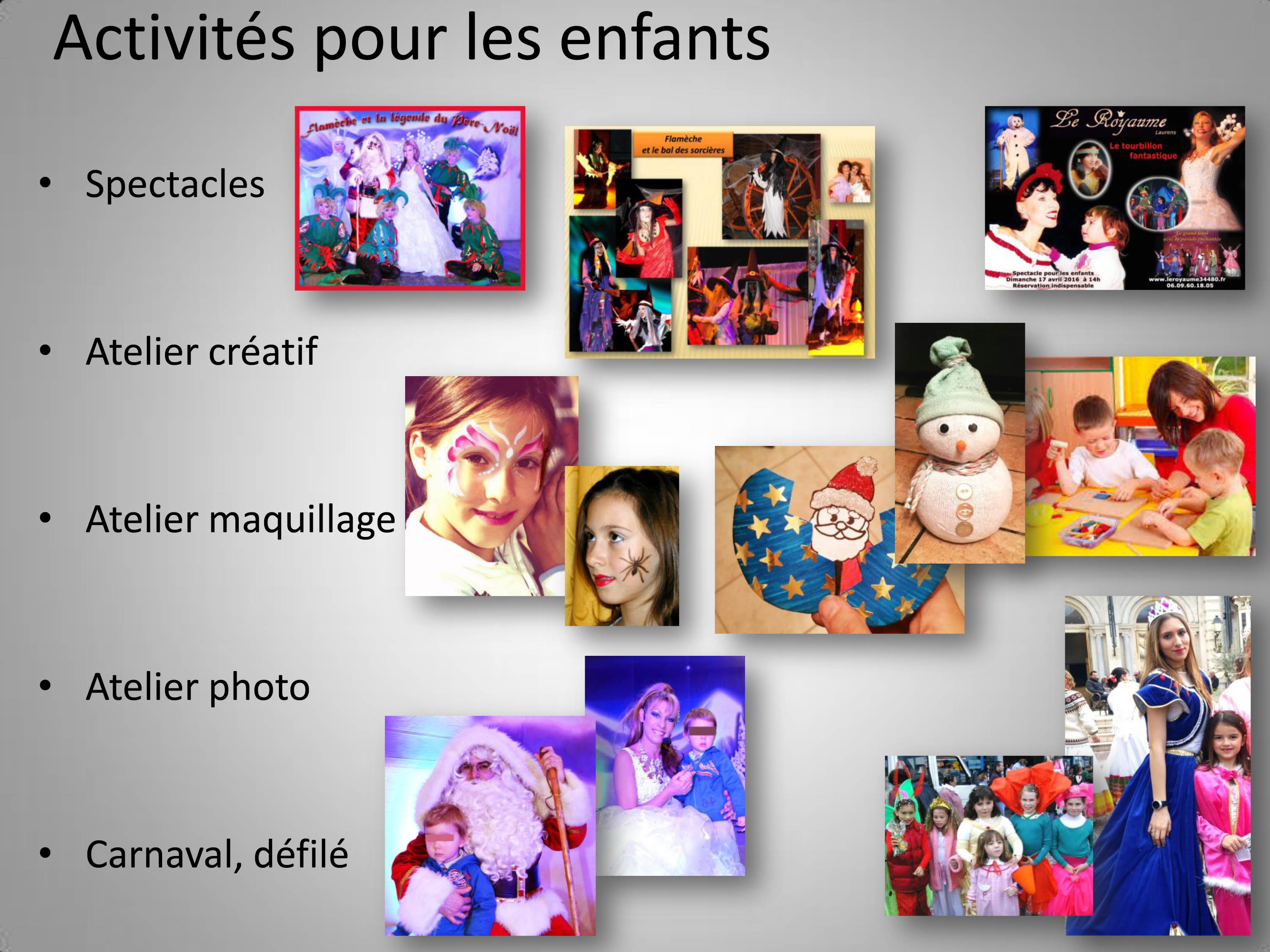 Atelier maquillage enfants, Maquillage artistique adultes, Carnaval